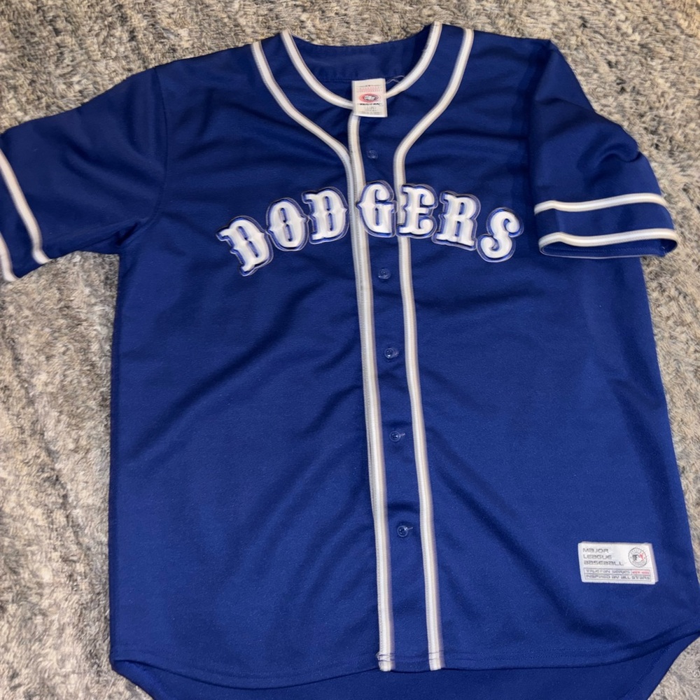 Dodgers Blue Baseball Jersey